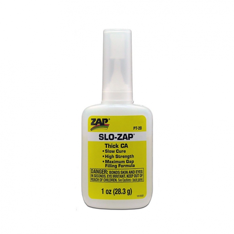 Discipline excelleren op gang brengen Slo Zap CA- instant cyanoacrylate glue, PT-20, 28 grams, thick - Lijm -  gitaarupgrade